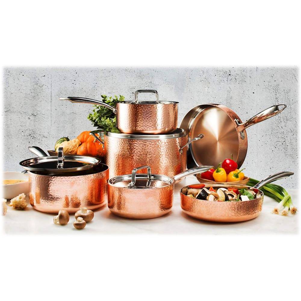 Gotham Steel® Copper Cast Cookware Set, 10 pc - Harris Teeter