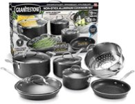 Best Buy: Granitestone Diamond Non Stick 10pc Cookware Set-PTFE/PFOA Free  Grey 2228