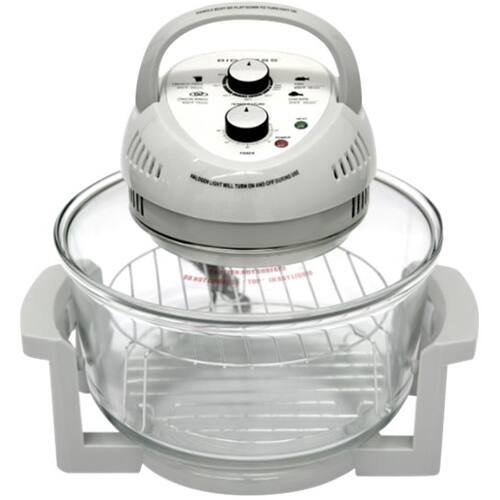 Big Boss Oil Less Air Fryer 16 Quart 1300w Easy Operation With Built In Timer Silver 8605 Best Buy