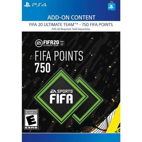 FIFA 20 Ultimate Team 750 Points - PlayStation 4 [Digital]