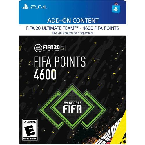 FIFA 20 Ultimate Team 4,600 Points - PlayStation 4 [Digital]