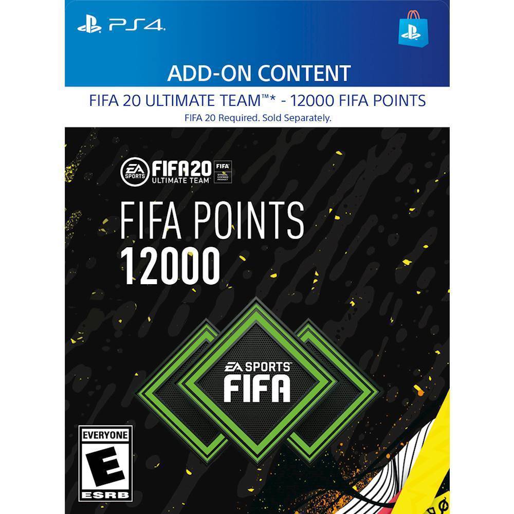 Vice klassisk Bryde igennem FIFA 20 Ultimate Team 12,000 Points PlayStation 4 [Digital] DIGITAL ITEM -  Best Buy
