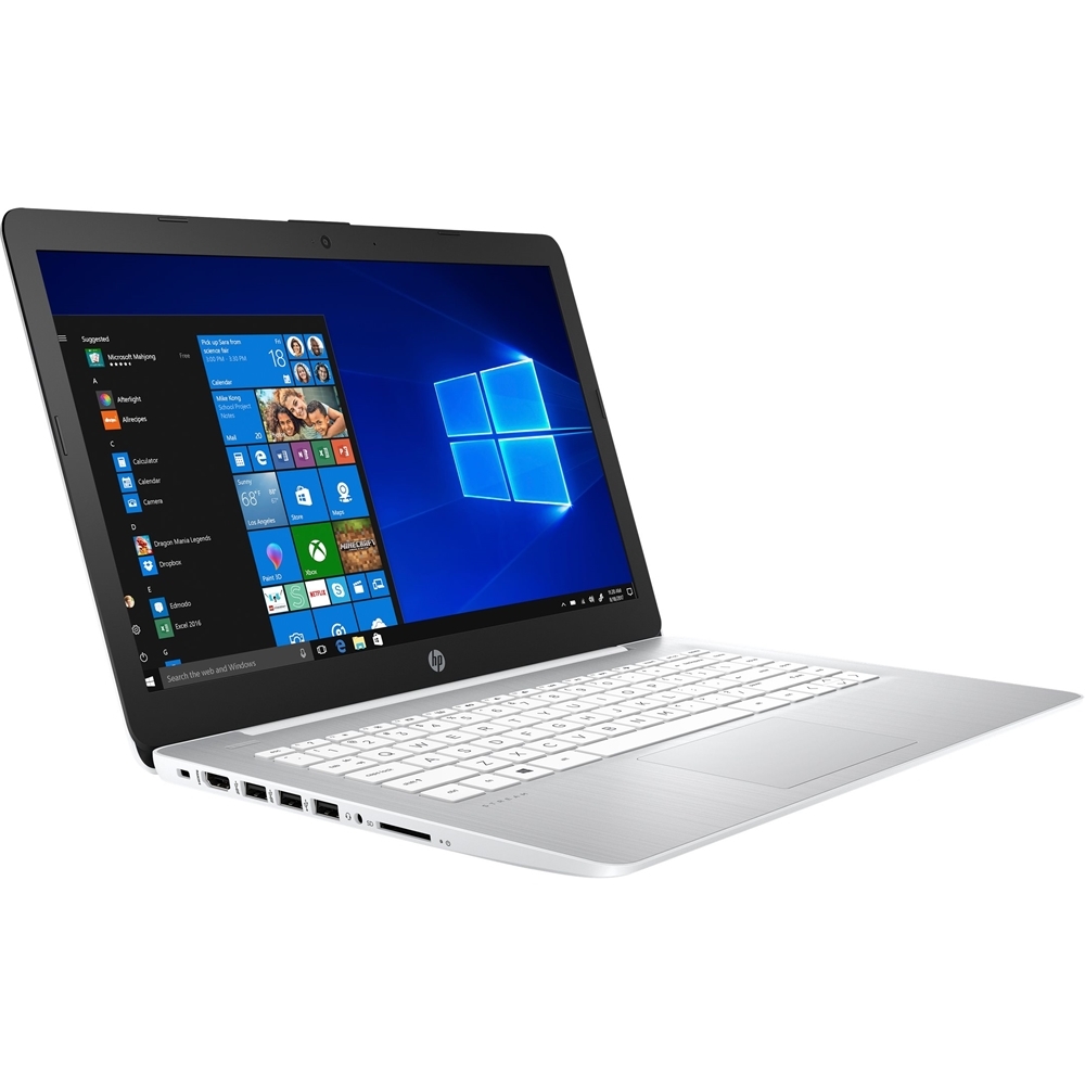 Best Buy Hp Stream 14 Laptop Amd A4 Series 4gb Memory Amd Radeon R3 64gb Emmc Flash Memory White S14 Ds0070nr - best laptop to play roblox on