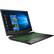 Front. HP - 15.6" Gaming Laptop - Intel Core i7 - 8GB Memory - NVIDIA GeForce GTX 1660 Ti - 256GB Solid State Drive - Shadow Black, Chrome Green.