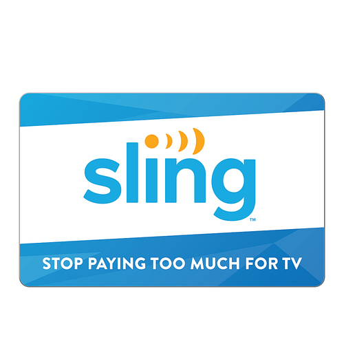 Sling TV - $50 Gift Card (Digital Delivery) [Digital]