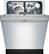 Alt View 2. Bosch - 100 Series 24" Tall Tub Built-In Dishwasher with Stainless-Steel Tub - Stainless Steel.