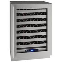 U-Line - Wine Captain 5 Class 49-Bottle Wine Cooler - Stainless Steel - Front_Zoom