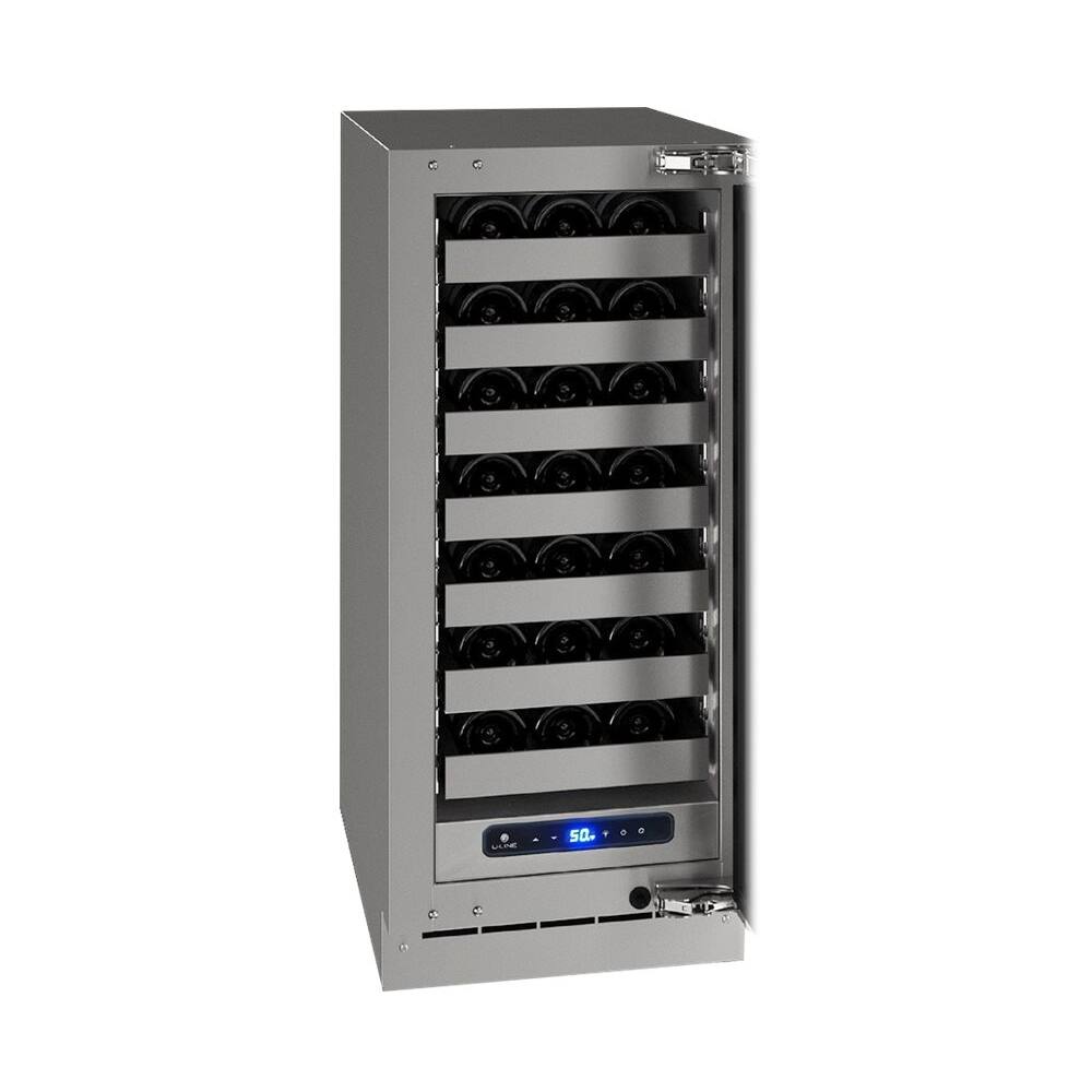 Alt View 11. U-Line - Wine Captain 5 Class 28-Bottle Wine Cooler - Custom Panel Ready.