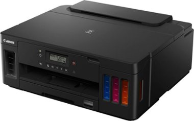 Canon - PIXMA MegaTank G5020 Wireless Inkjet Printer - Black - Angle_Zoom