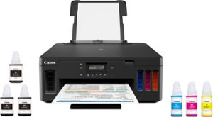 Canon - PIXMA MegaTank G5020 Wireless Inkjet Printer - Black - Front_Zoom
