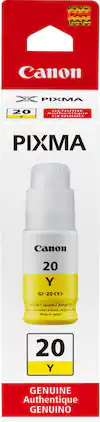 Canon - MegaTank GI-20 Ink Bottle - Yellow