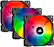 Front. CORSAIR - iCUE SP120 RGB PRO 120mm System Cabinet Fan Kit with RGB Lighting.