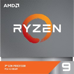 AMD Ryzen 9 3900X 3rd Generation 12 core 24 Thread 3.8 GHz (4.6 AMD Ryzen 9 3900X 3rd Generation 12 core 24 Thread 3.8 GHz (4.6