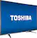 Angle. Toshiba - 65" Class LED 4K UHD Smart FireTV Edition TV - Black.
