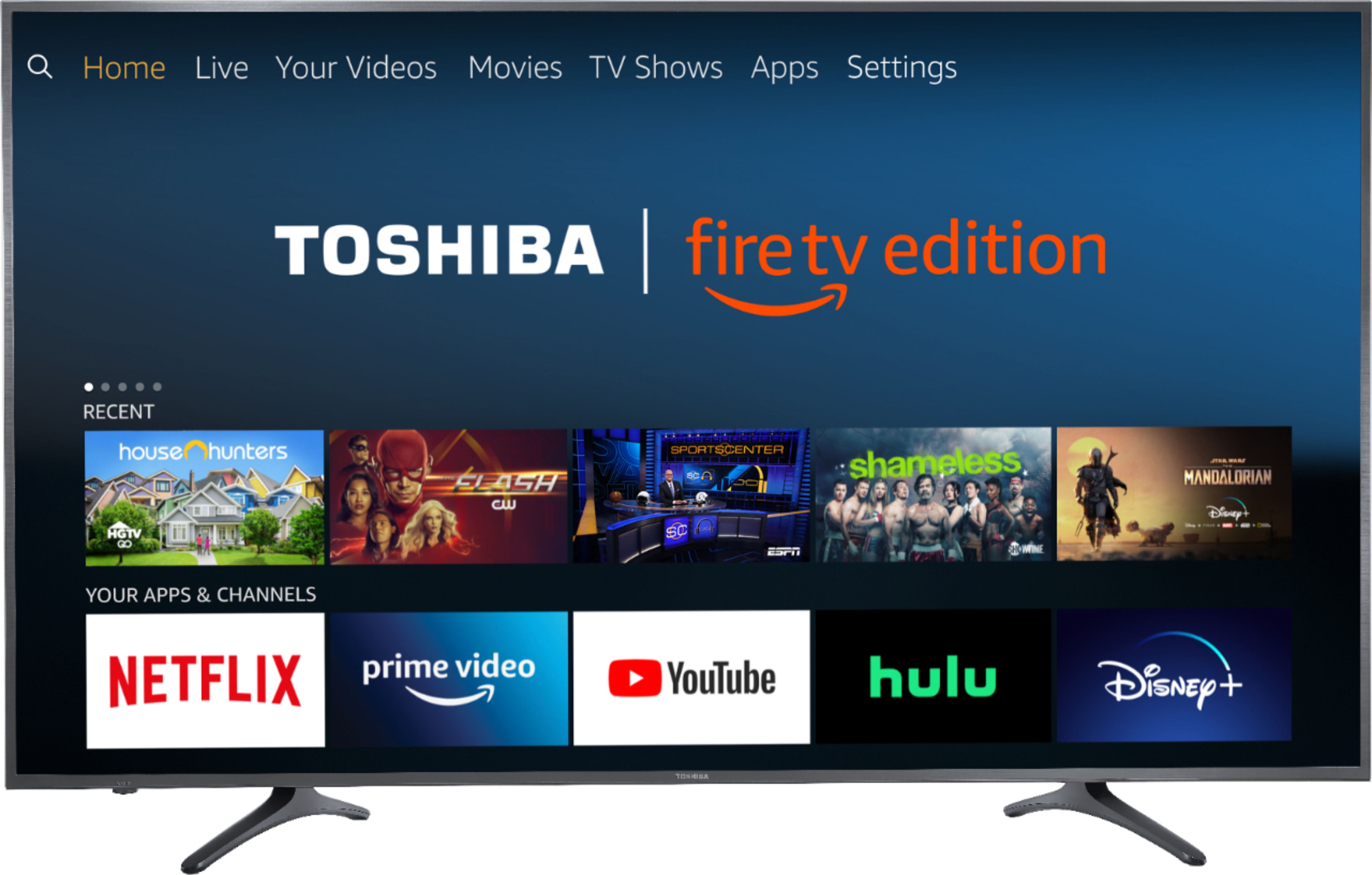 Toshiba 65” 4K UHD Smart Fire TV (65C350KU) - Toshiba TV USA