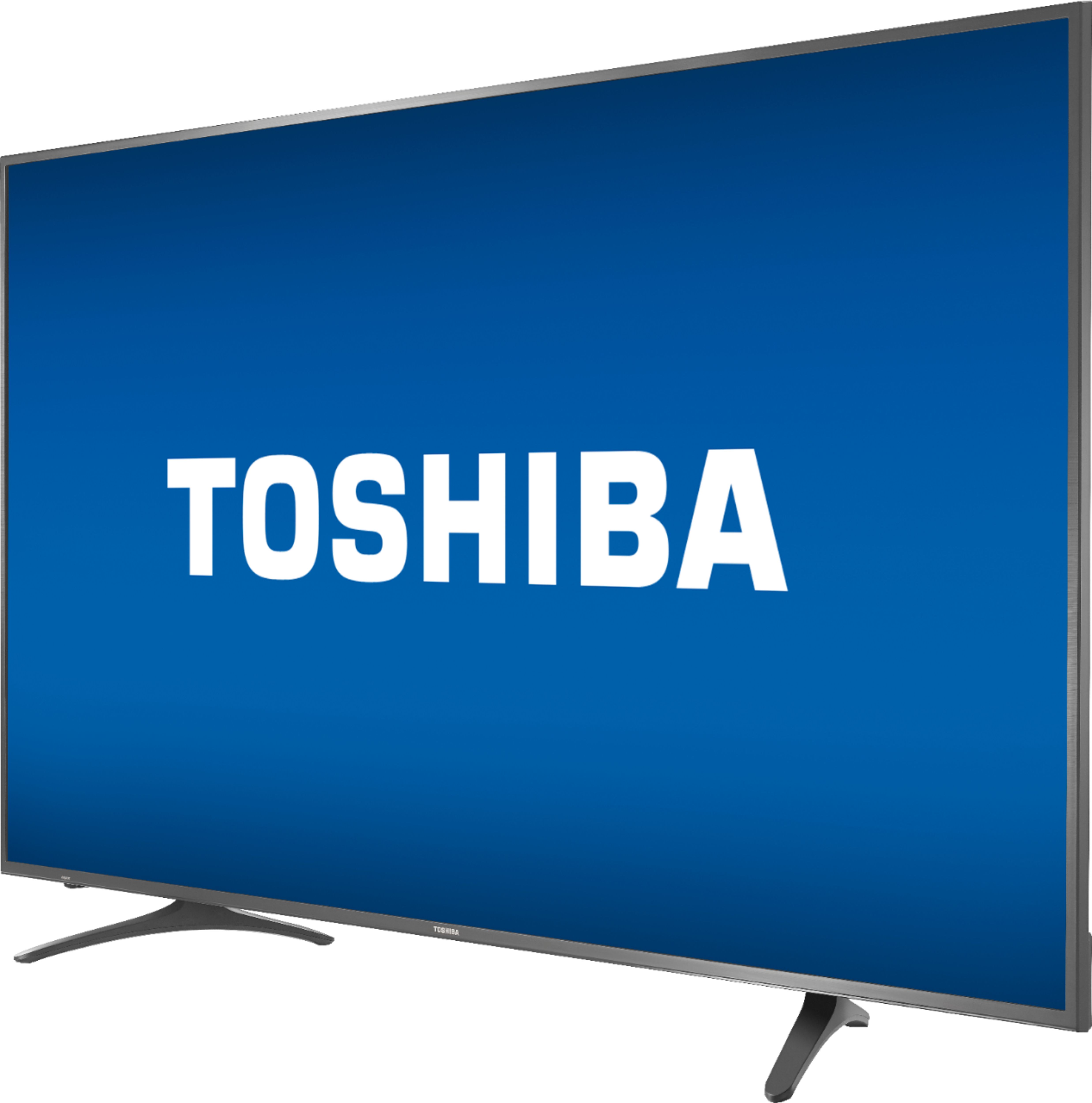 Left View: Toshiba - 65" Class LED 4K UHD Smart FireTV Edition TV