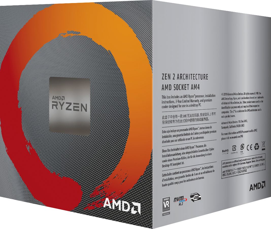 Amd Ryzen 5 2400g Quad Core 3 9ghz Turbo Socket Am4 Desktop Cpu Processor Ebay