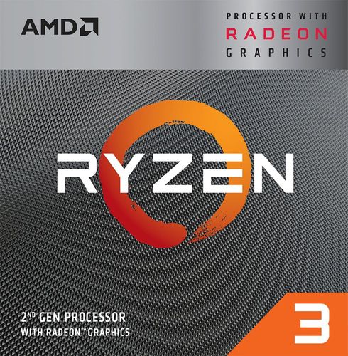 AMD - Ryzen 3 3200G 2nd Generation 4-Core - 4-Thread - 3.6 GHz (4.0 GHz Max Boost) Socket AM4 Unlocked Desktop Processor