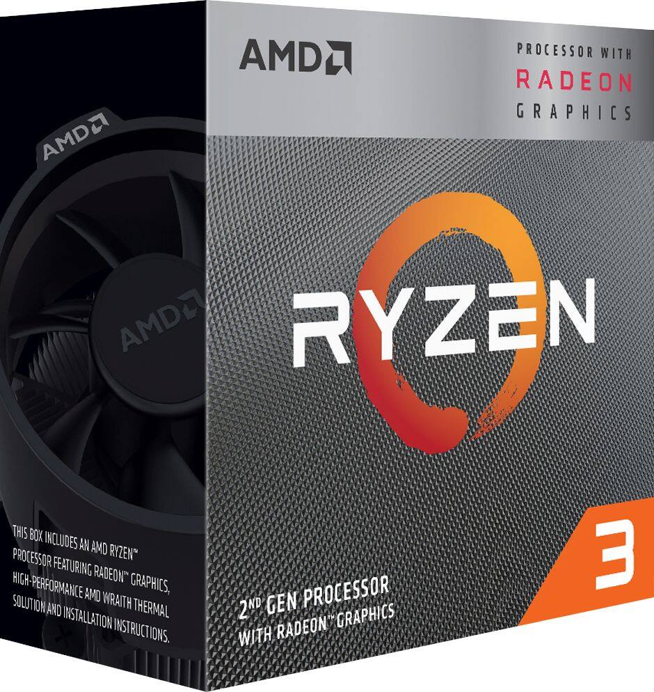 Alt View 11. AMD - Ryzen 3 3200G 2nd Generation 4-Core - 4-Thread - 3.6 GHz (4.0 GHz Max Boost) Socket AM4 Unlocked Desktop Processor.