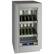 Front. U-Line - 5 Class 100-Can Beverage Cooler - Stainless Steel.