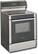 Angle Standard. Siemens - xTronic™ 30" Self-Cleaning Freestanding Electric Range - Stainless-Steel.