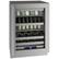 Front. U-Line - 5 Class 14-Bottle Wine Refrigerator - Stainless Steel.