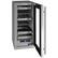 Front. U-Line - 5 Class 8-Bottle Wine Refrigerator - Stainless Steel.
