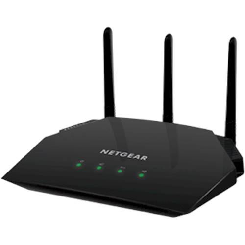 Left View: NETGEAR - Insight Managed Smart Cloud AC3000 Tri-Band Wi-Fi Access Point