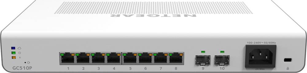 *NEW* NETGEAR GC510P Insight Smart Cloud Managed 8 Port PoE Switch GC510P-100NAS 