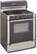 Angle Standard. Siemens - xTronic™ 30" Self-Cleaning Dual Fuel Range - Stainless-Steel.