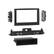 Front. Metra - Dash Kit for Select 2017-2019 Kia Sportage DIN DDIN - Black.