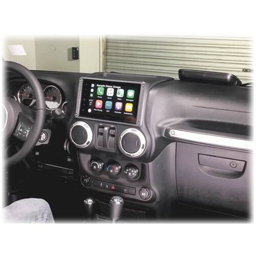 Alt View 11. Metra - Dash Kit for Select 2011-2017 Jeep Wrangler Vehicles - Matte Black.