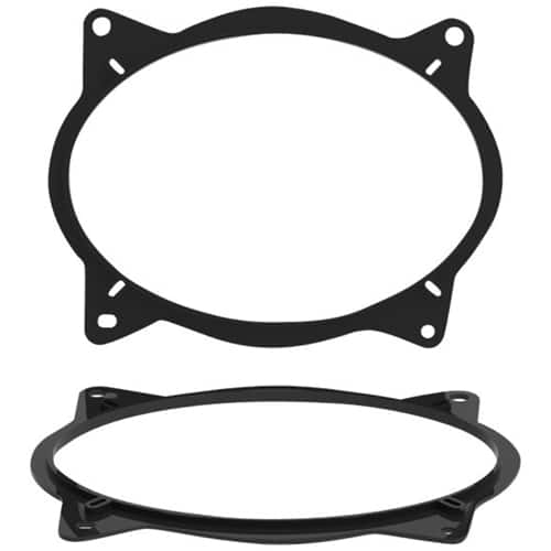 Front. Metra - Speaker Bracket for Select 2012-2016 Toyota Camry - Black.