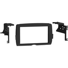 Front. Metra - Dash Kit for Select Harley-Davidson Motorcycles - Black.