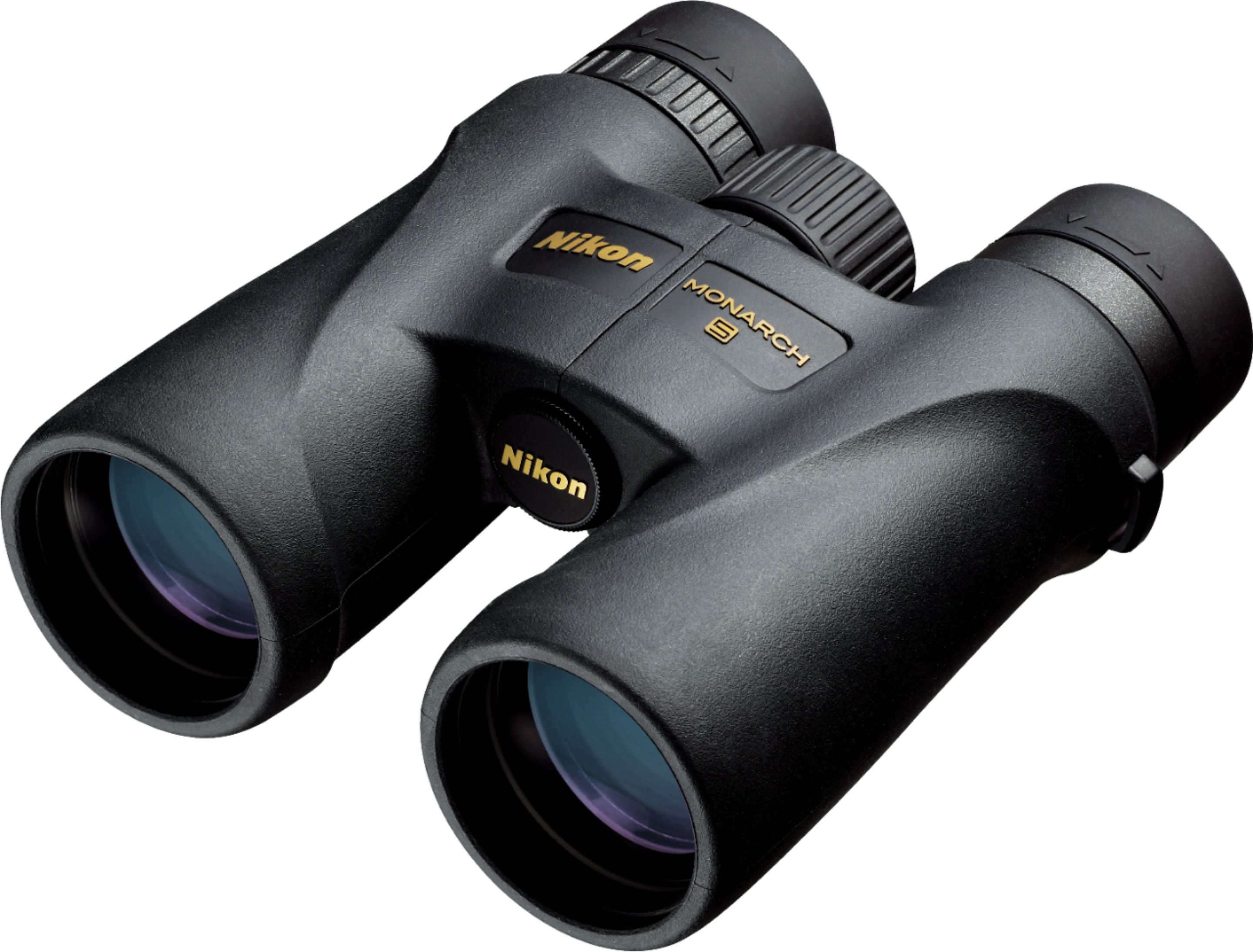 Angle View: Nikon - Monarch 5 12x42 Binoculars - Black