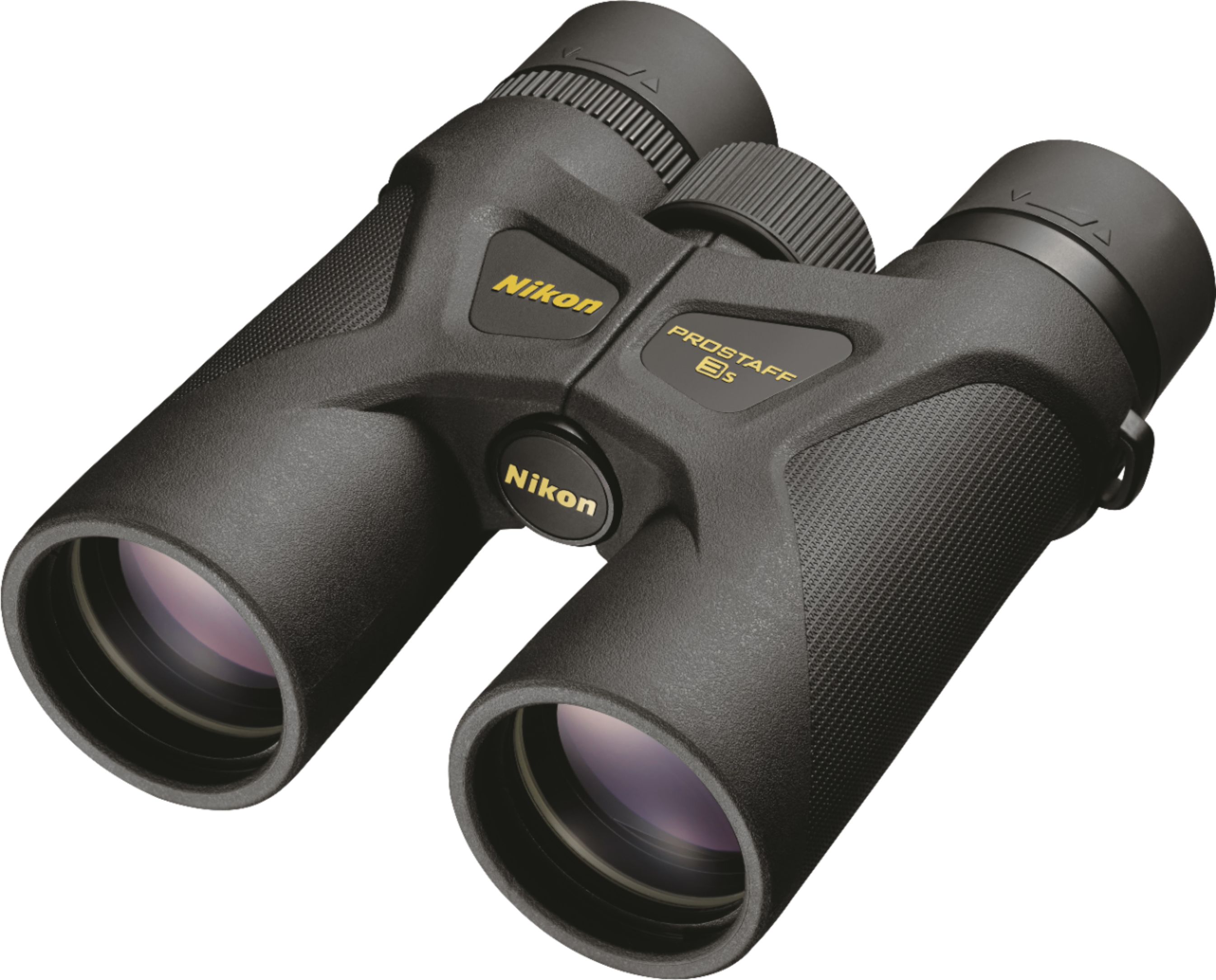 Angle View: Nikon - ProStaff 3S 10 x 42 Binoculars - Black