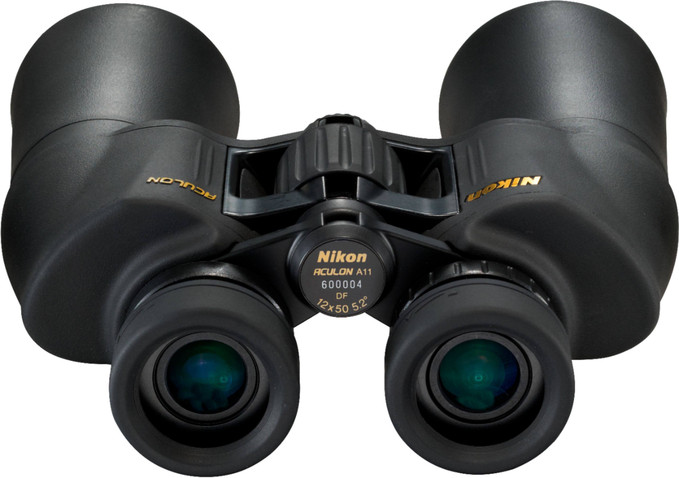 Alt View 11. Nikon - ACULON 12 x 50 Binoculars - Black.