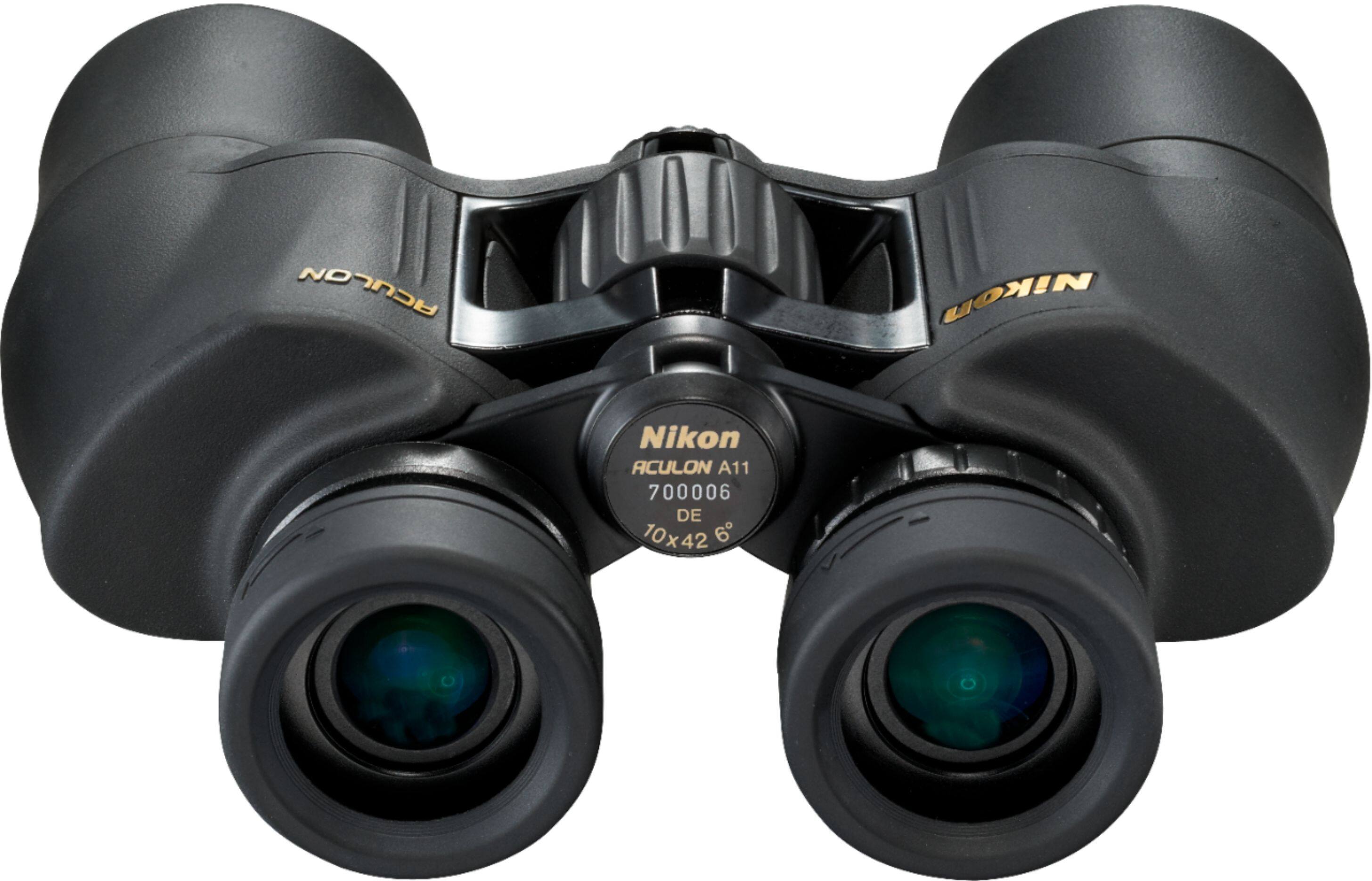 Alt View 11. Nikon - ACULON 10 x 42 Binoculars - Black.