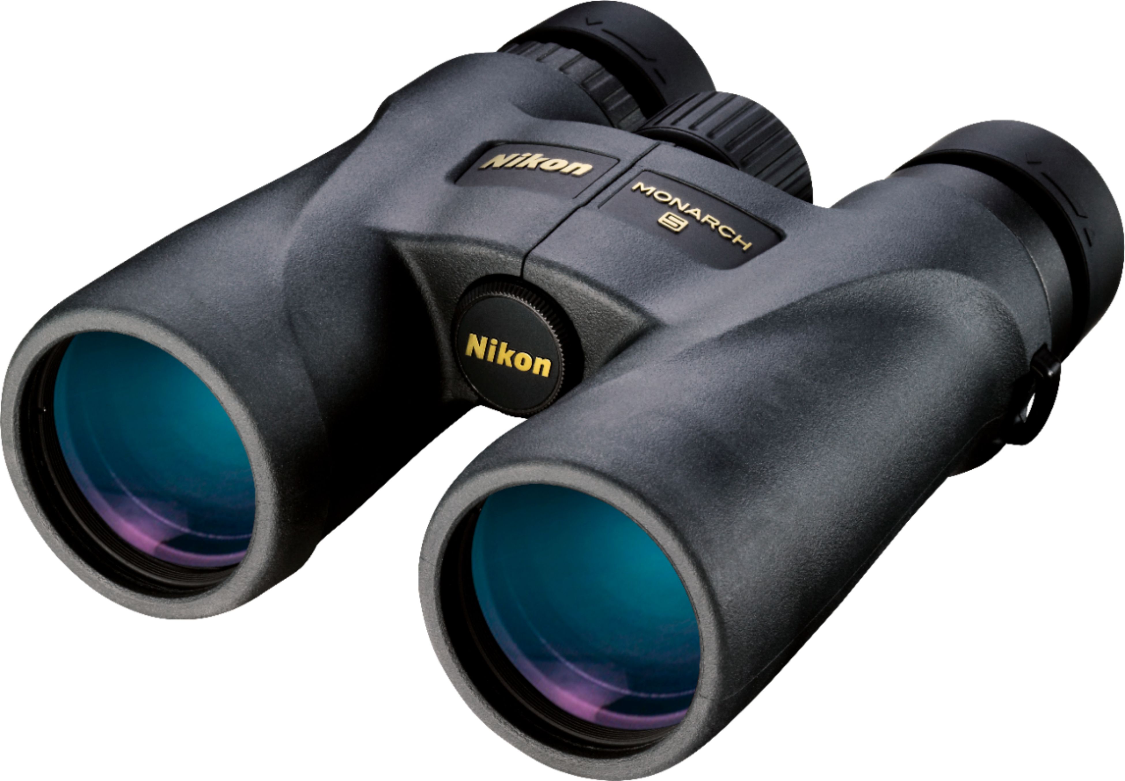 Left View: Nikon - Monarch 5 10x42 Binoculars - Black