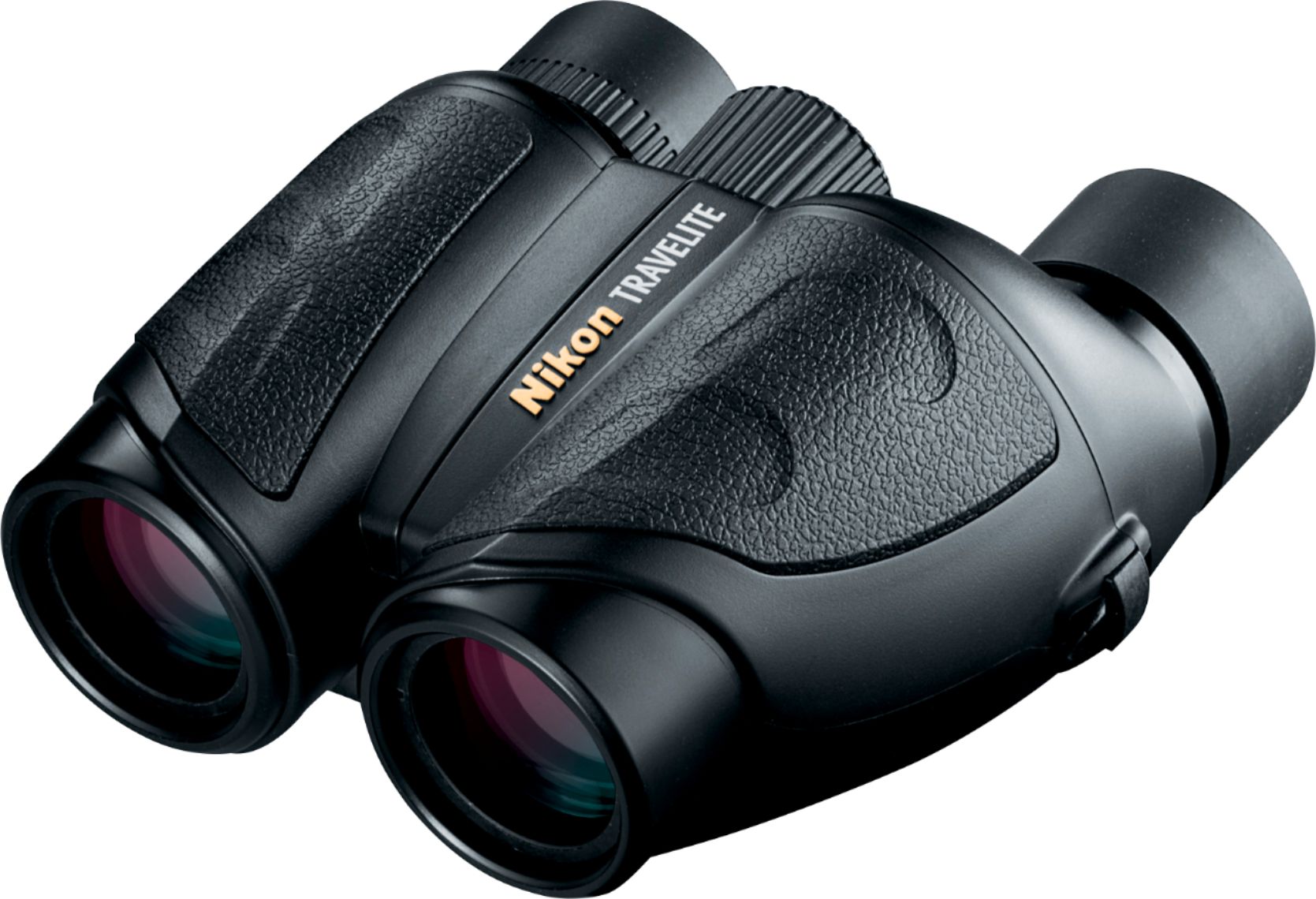 Angle View: Nikon - Travelite 8 x 25 Binoculars - Black