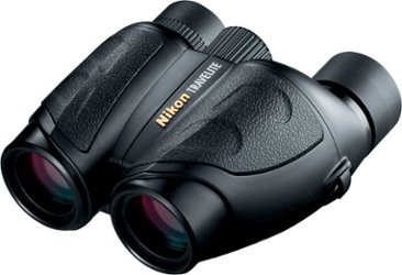 Nikon - Travelite 8 x 25 Binoculars - Black - Angle_Zoom
