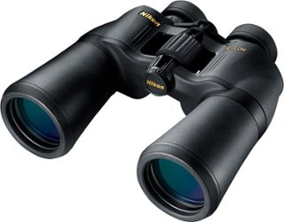 Nikon - ACULON 10 x 50 Binoculars - Black - Angle_Zoom