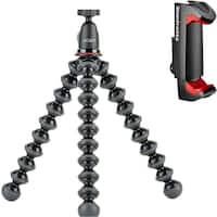 JOBY - GorillaPod 1K plus Kit Tripod - Black/Red/Charcoal - Angle_Zoom