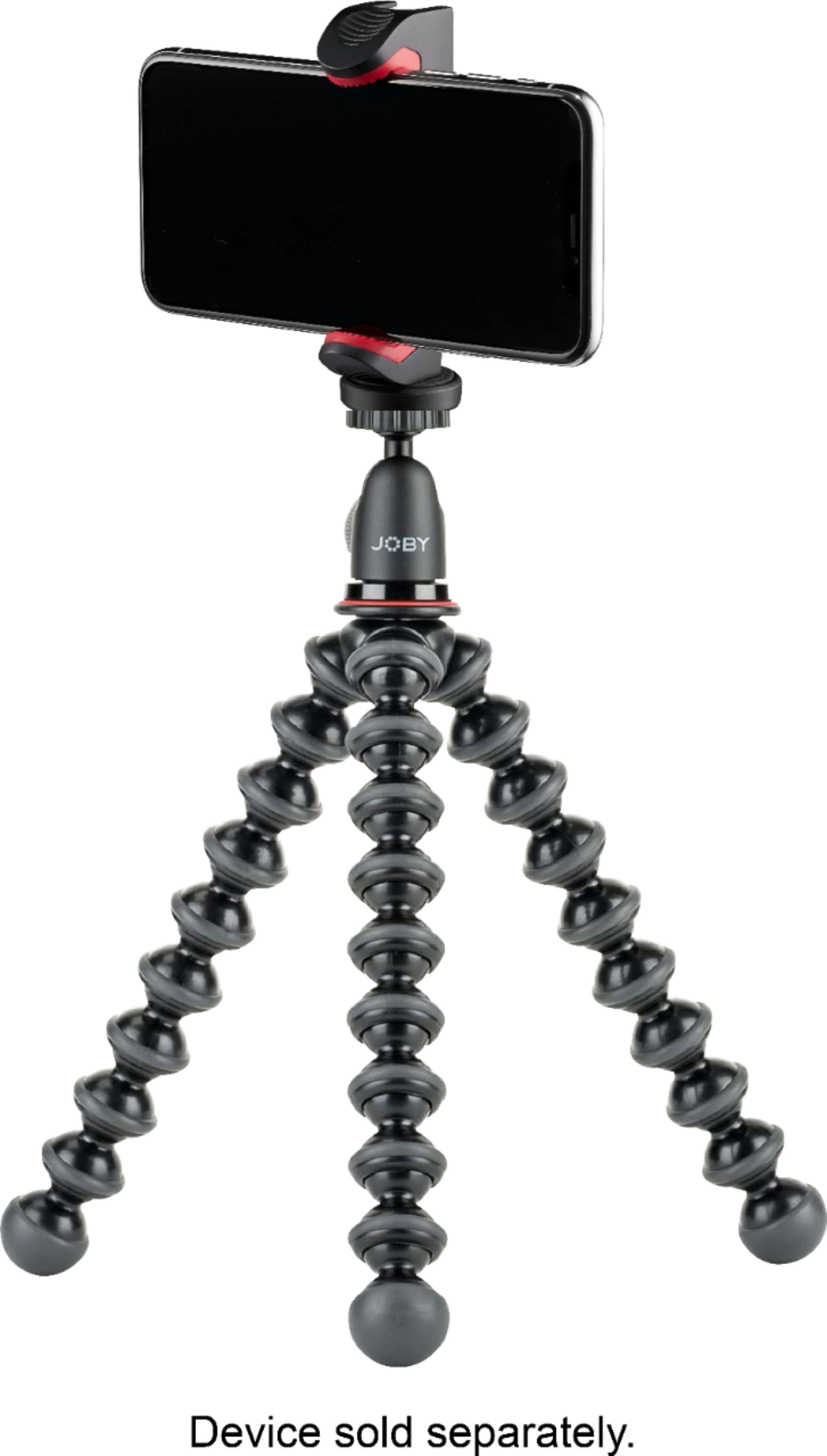 Alt View 12. JOBY - GorillaPod 1K SMART Vlogging Tripod - Black/Red/Charcoal.