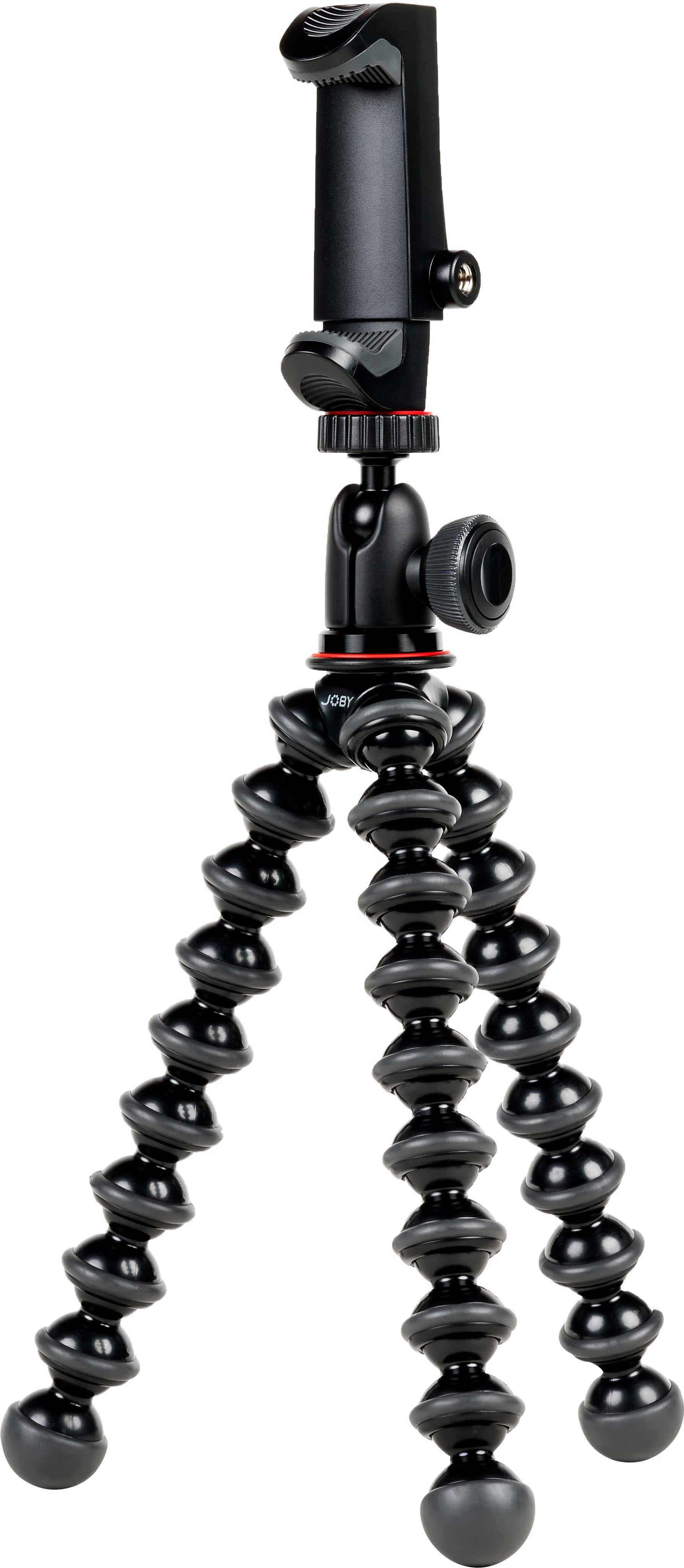 JOBY - GorillaPod 1K SMART Vlogging Tripod - Black/Red/Charcoal - Angle_Zoom