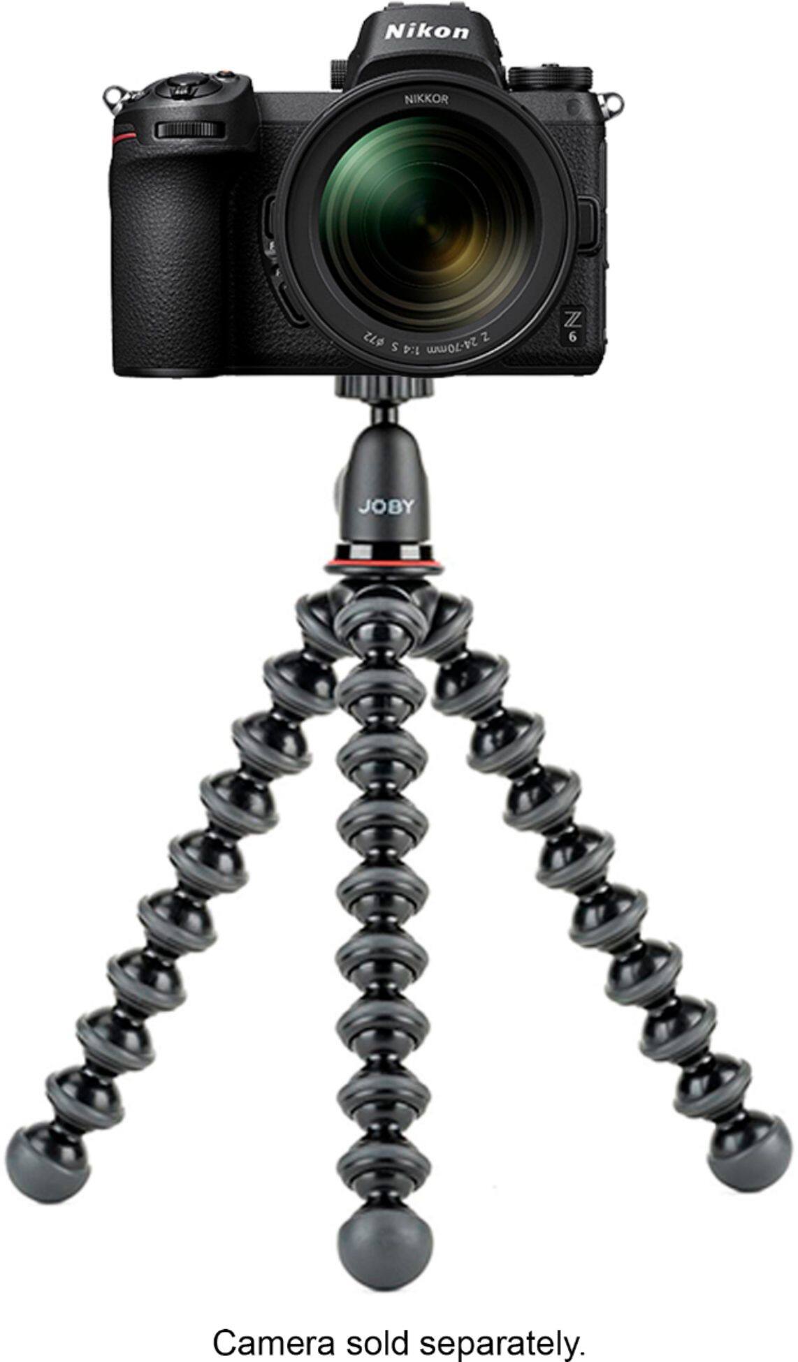 Alt View 25. JOBY - GorillaPod 1K SMART Vlogging Tripod - Black/Red/Charcoal.