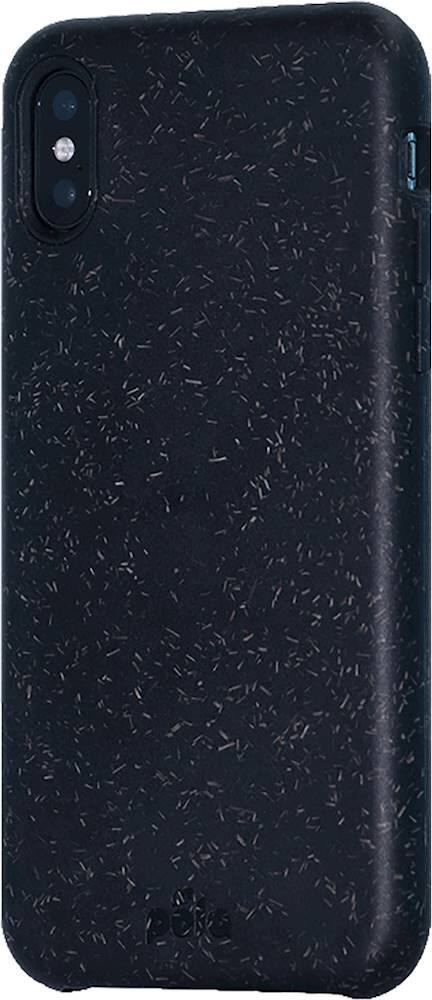 Front. Pela - Eco-Friendly Case for Apple® iPhone® XS Max - Black.