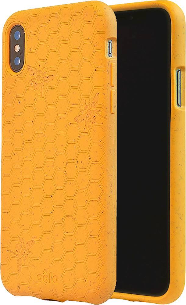 Alt View 11. Pela - Bee Edition Eco-Friendly Case for Apple® iPhone® XS Max - Honey Bee.