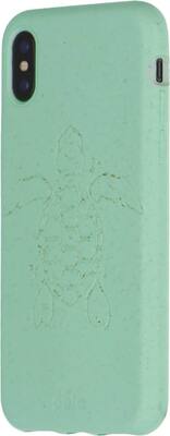 Pela - Turtle Edition Eco-Friendly Case for Apple® iPhone® XS Max - Turquiose