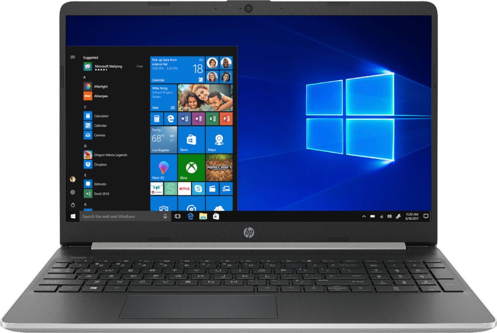 Best Buy Hp 15 6 Touch Screen Laptop Intel Core I5 12gb Memory 256gb Ssd Optane Natural Silver 15 Dy0013dx